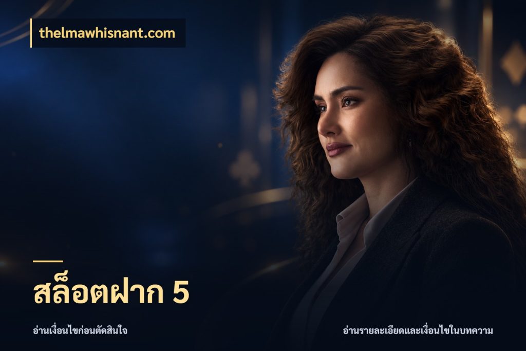สล็อตฝาก 5 thelmawhisnant.com จำนวนเริ่มต้นกับสไตล์เกมที่ชอบ