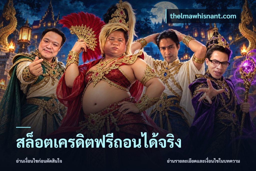 สล็อตเครดิตฟรีถอนได้จริง