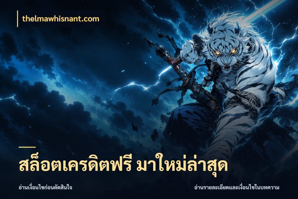สล็อตเครดิตฟรี มาใหม่ล่าสุด เครดิตฟรีในมุมที่สายโบนัสสนใจ สไตล์ thelmawhisnant.com