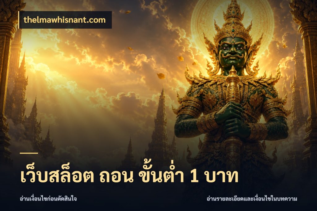 เว็บสล็อต ถอน ขั้นต่ํา 1 บาท จำนวนเริ่มต้นกับรายละเอียดที่สายเกมสนใจ ในมุม thelmawhisnant.com