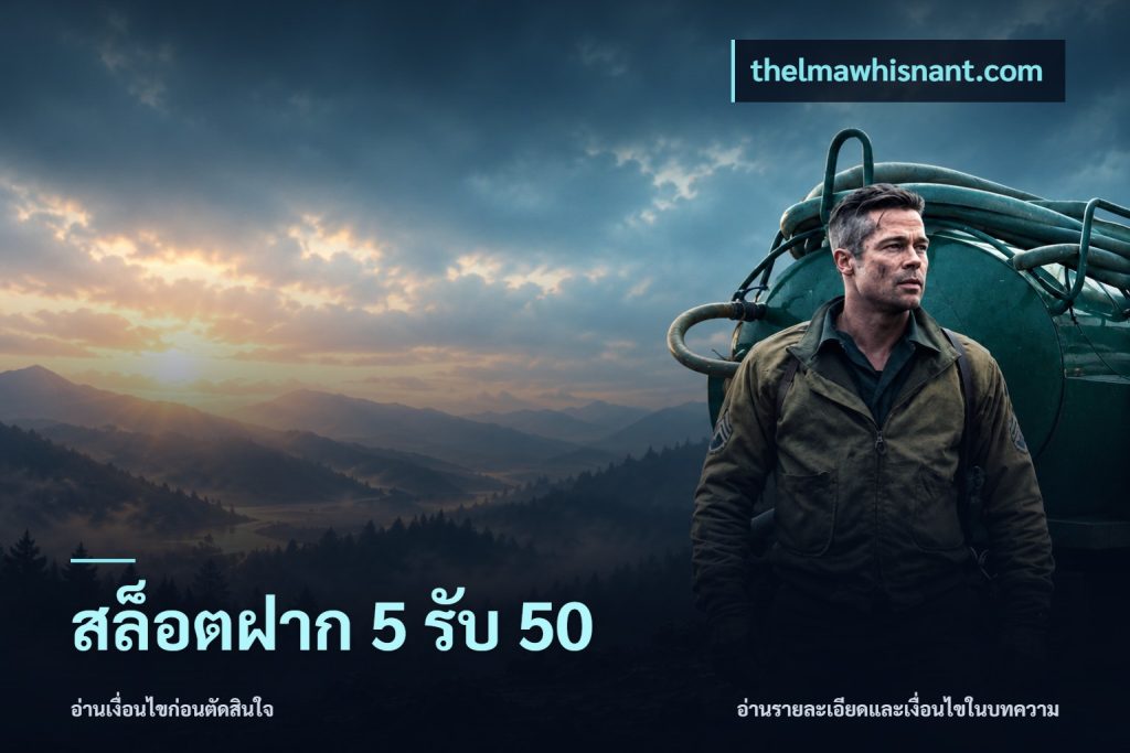 สล็อตฝาก 5 รับ 50