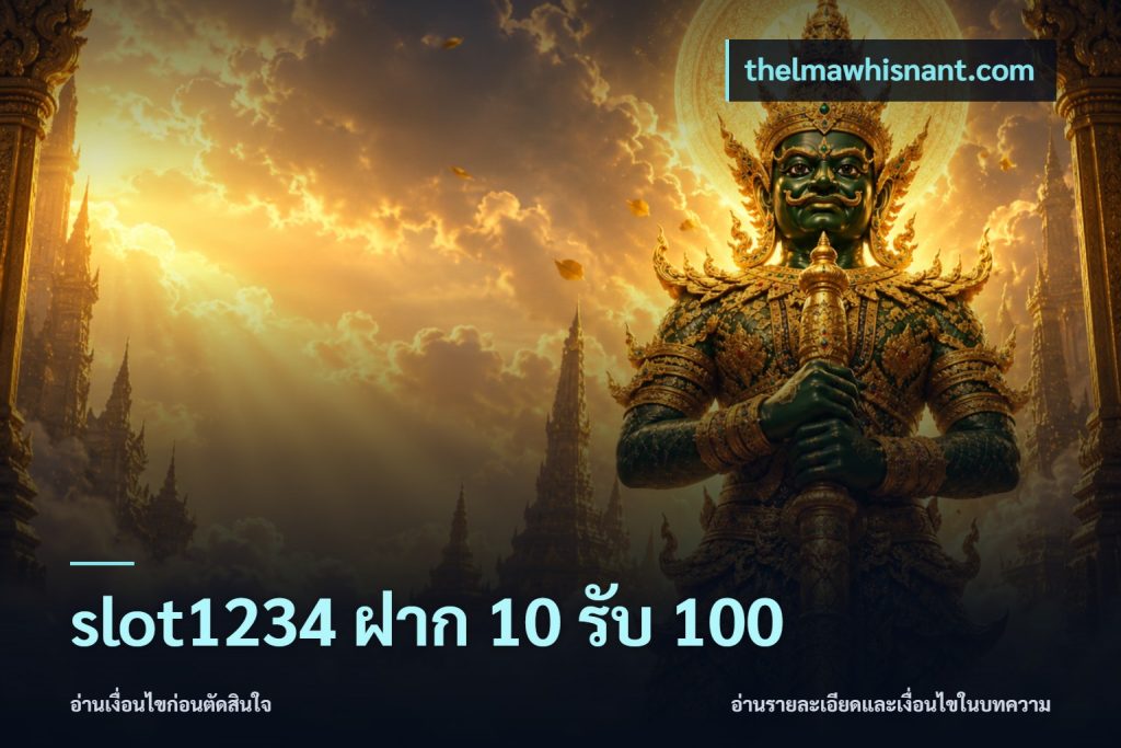 slot1234 ฝาก 10 รับ 100