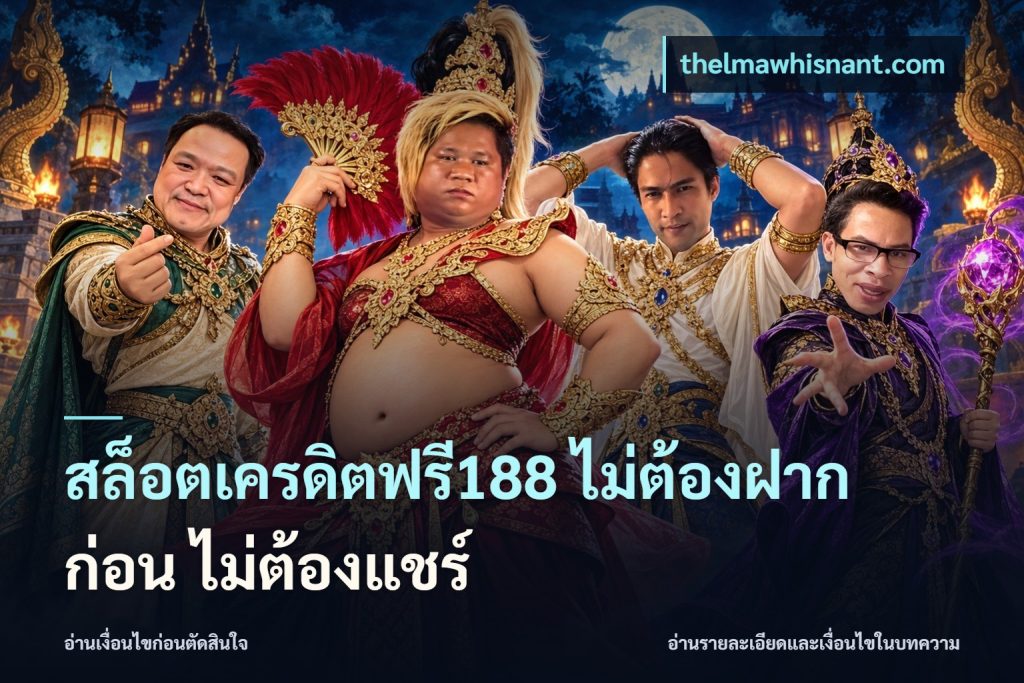 สล็อตเครดิตฟรี188 ไม่ต้องฝาก ก่อน ไม่ต้องแชร์