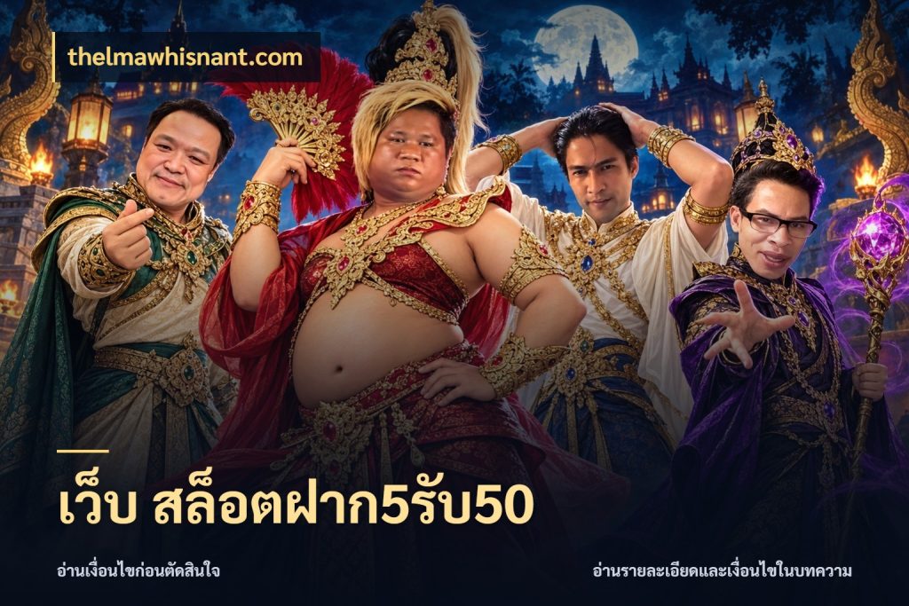 เว็บ สล็อตฝาก5รับ50 จับประเด็นยอดรับก่อนเลือกความสนุก สไตล์ thelmawhisnant.com