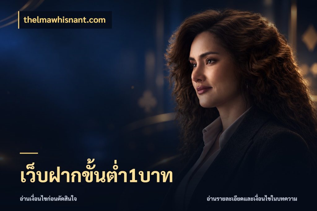 เว็บฝากขั้นต่ำ1บาท จัดจังหวะสนุกให้เข้ากับงบที่ตั้งไว้ กับ thelmawhisnant.com