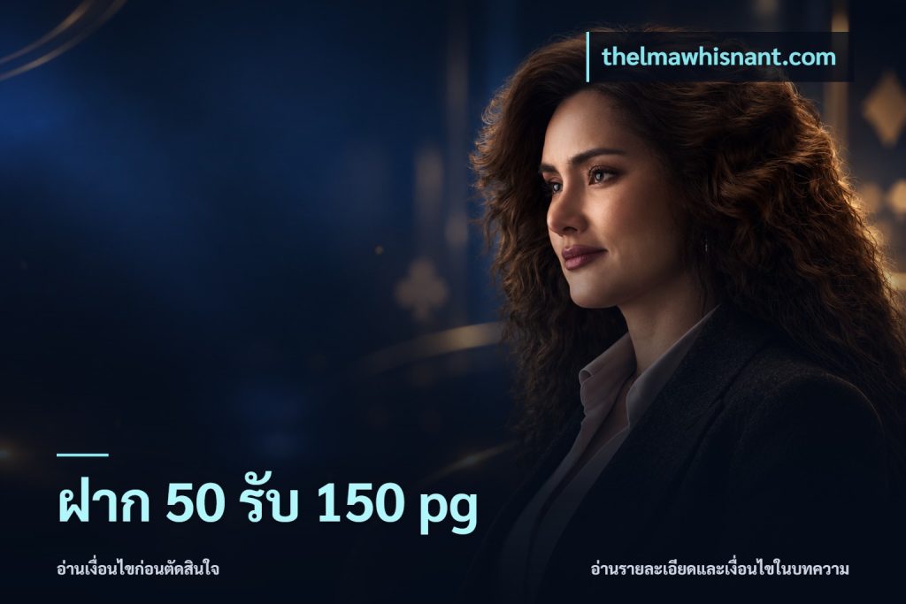 ฝาก 50 รับ 150 pg