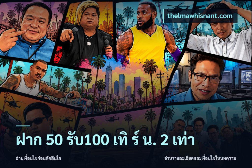 ฝาก 50 รับ100 เทิ ร์ น. 2 เท่า