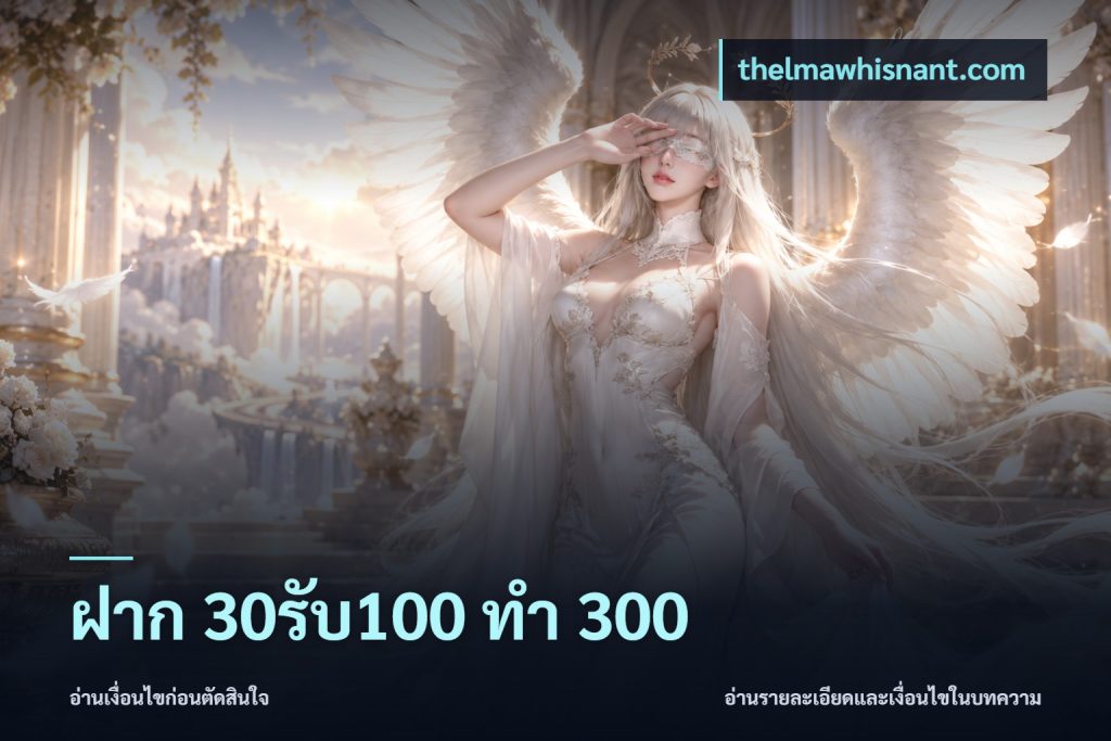 ฝาก 30รับ100 ทำ 300