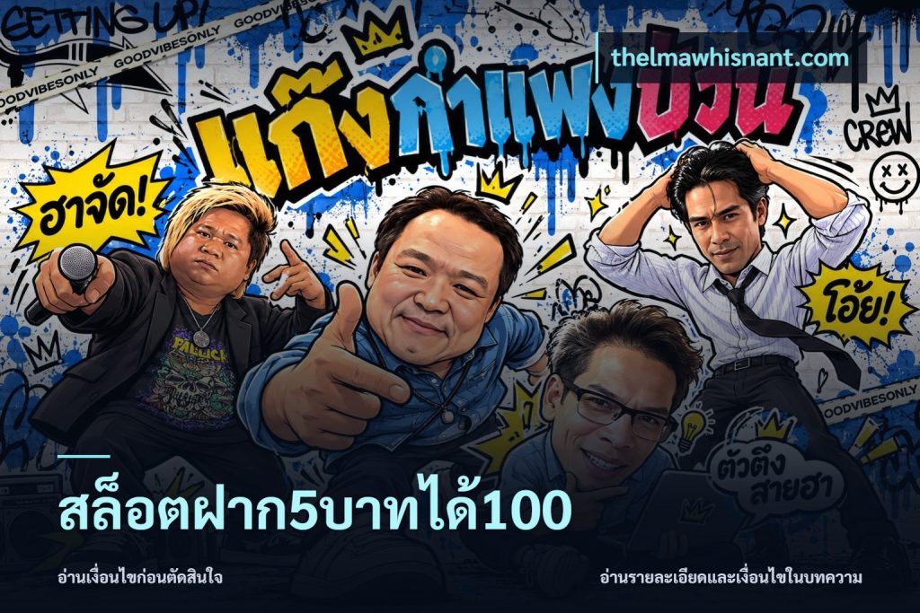 สล็อตฝาก5บาทได้100