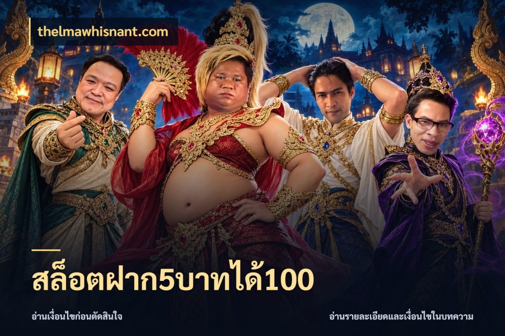 สล็อตฝาก5บาทได้100 จับคู่โบนัสกับสไตล์เกมที่ชอบ ในมุม thelmawhisnant.com