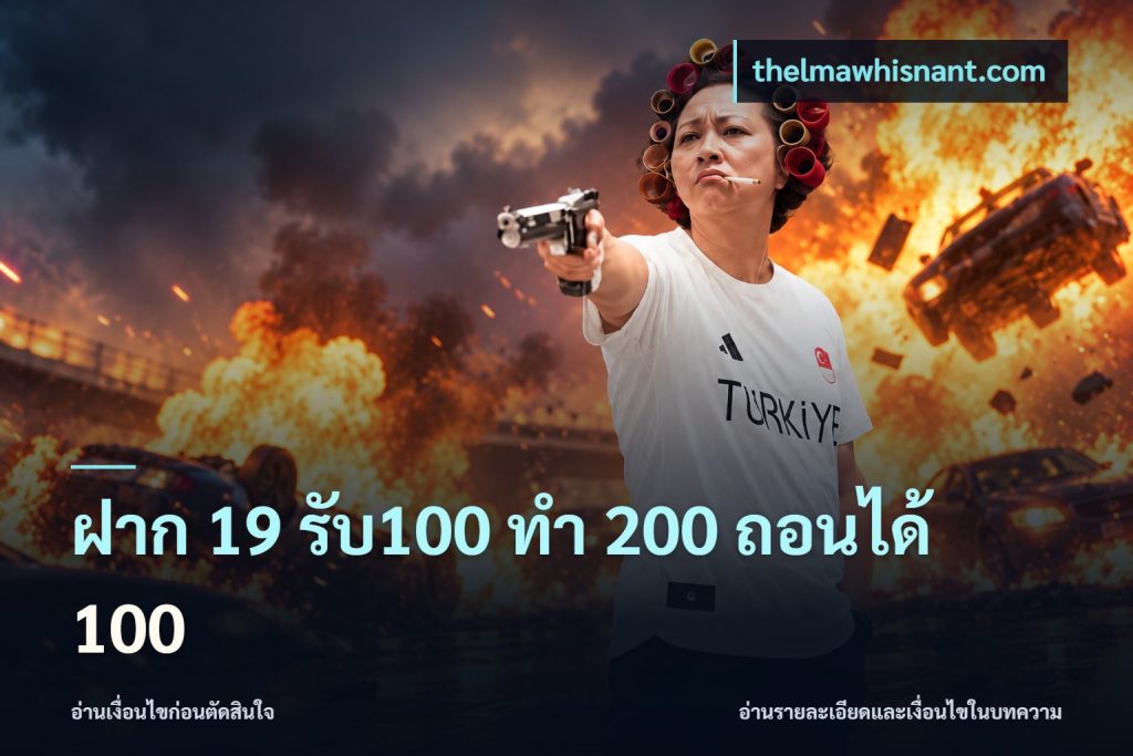 ฝาก 19 รับ100 ทำ 200 ถอนได้ 100