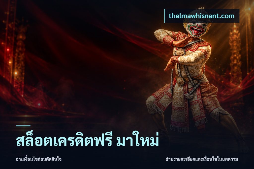 สล็อตเครดิตฟรี มาใหม่