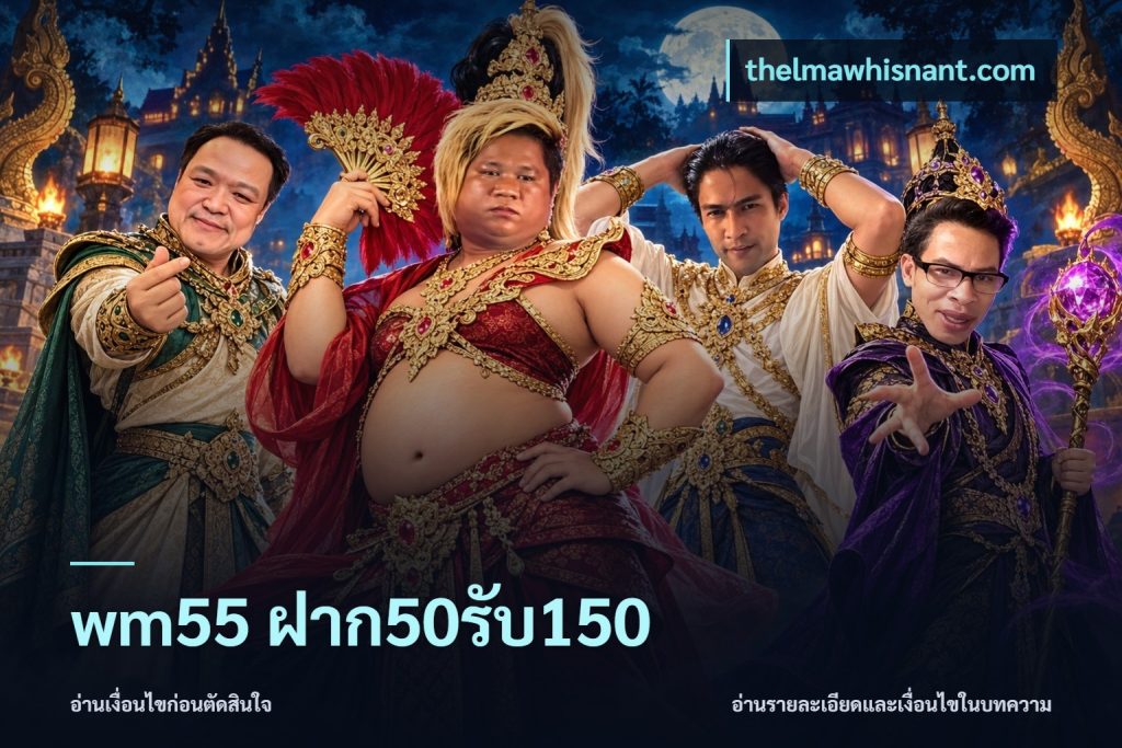 wm55 ฝาก50รับ150