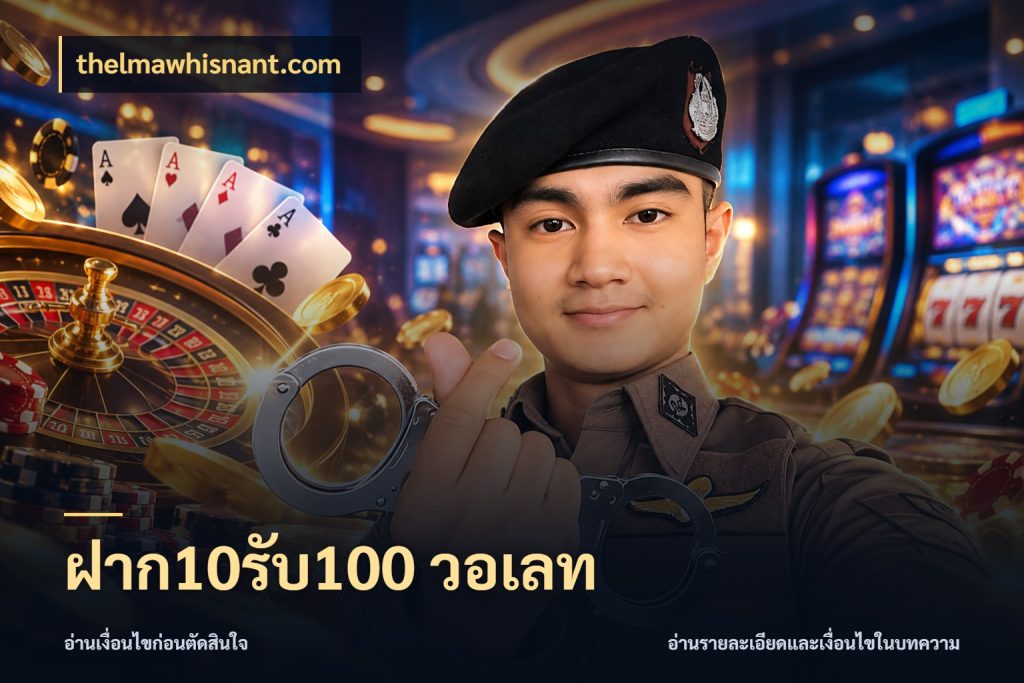 ฝาก10รับ100 วอเลท โปรกับเกมที่ชอบเลือกให้ตรงสไตล์ กับ thelmawhisnant.com