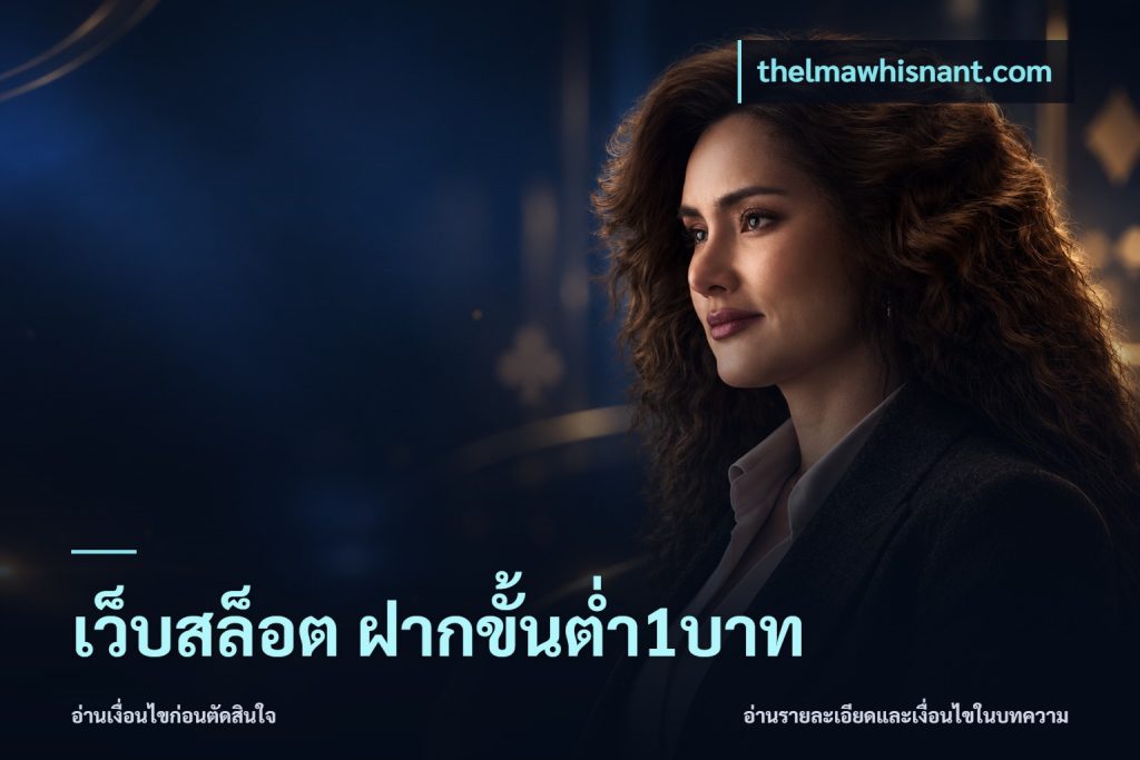 เว็บสล็อต ฝากขั้นต่ำ1บาท
