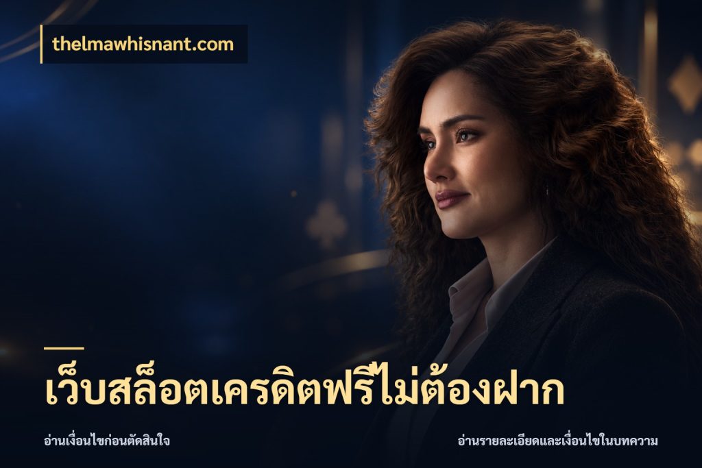 เว็บสล็อตเครดิตฟรีไม่ต้องฝาก สิทธิ์ที่สายโบนัสสนใจกับวิธีรับ สไตล์ thelmawhisnant.com
