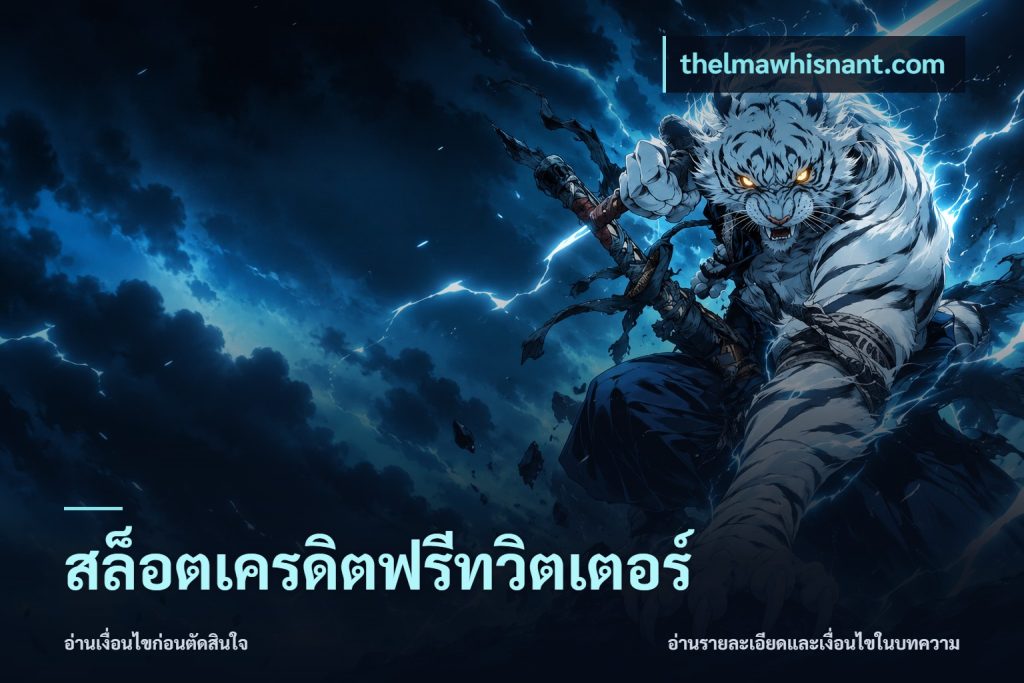 สล็อตเครดิตฟรีทวิตเตอร์