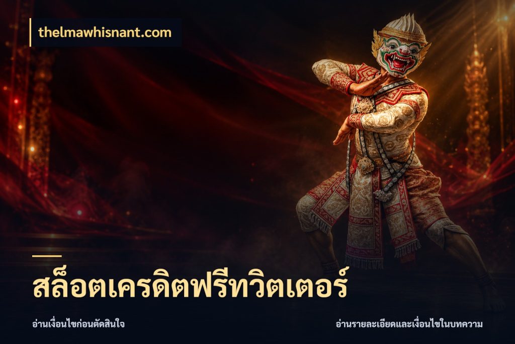 สล็อตเครดิตฟรีทวิตเตอร์ จากชื่อเครดิตฟรีสู่ความสนุกที่เข้าใจได้ สไตล์ thelmawhisnant.com