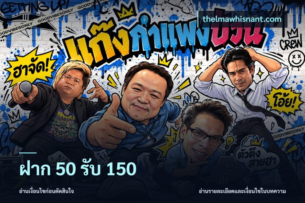 ฝาก 50 รับ 150