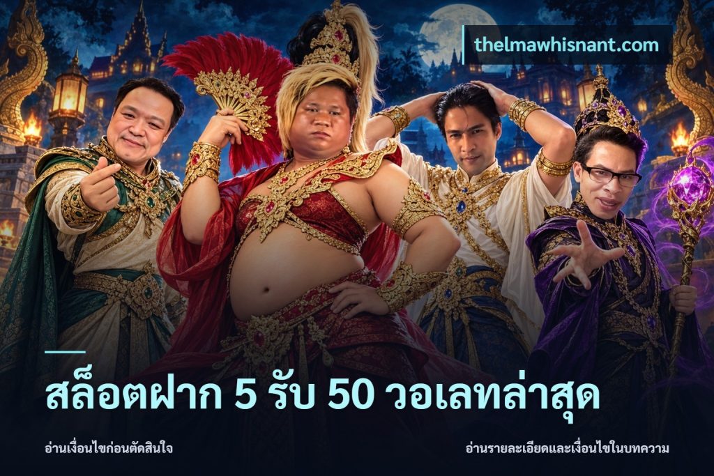 สล็อตฝาก 5 รับ 50 วอเลทล่าสุด