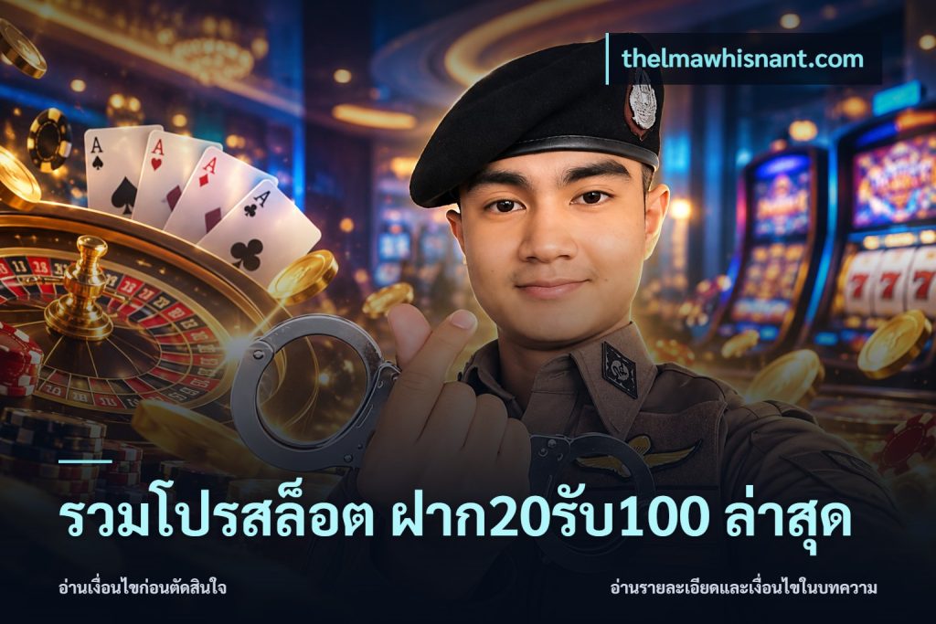 รวมโปรสล็อต ฝาก20รับ100 ล่าสุด