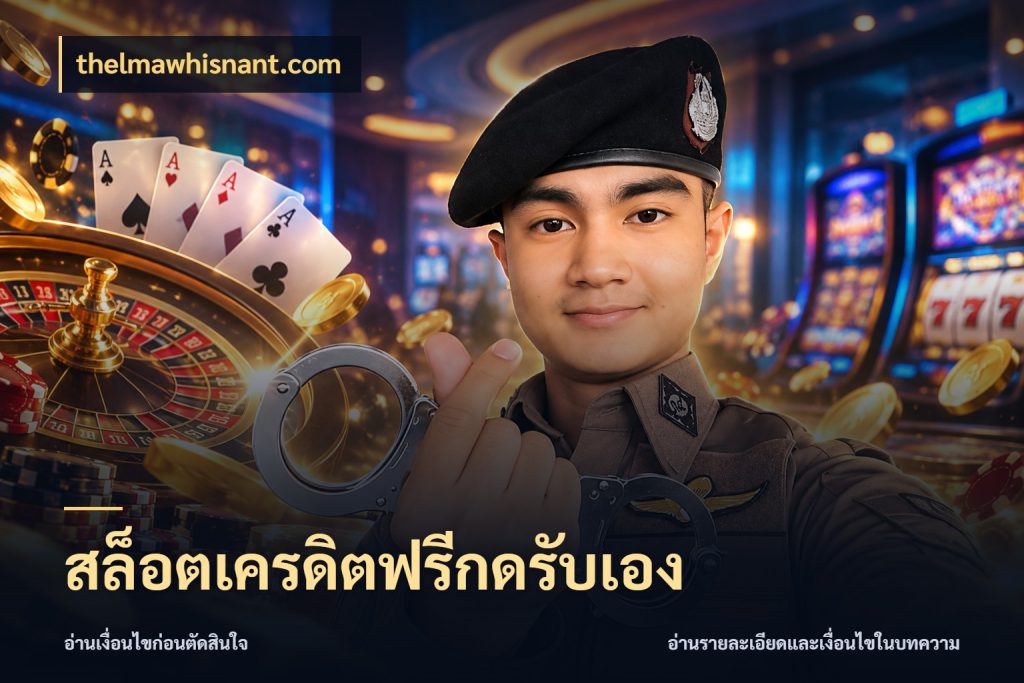 สล็อตเครดิตฟรีกดรับเอง สิทธิ์ที่สายโบนัสสนใจกับวิธีรับ ในมุม thelmawhisnant.com