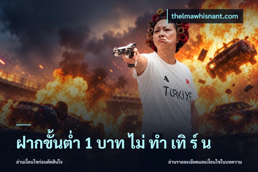 ฝากขั้นต่ำ 1 บาท ไม่ ทำ เทิ ร์ น