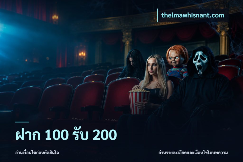ฝาก 100 รับ 200