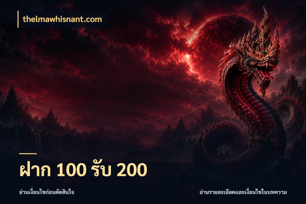 ฝาก 100 รับ 200 สนุกกับตัวเลือกโปรในสไตล์ของคุณ ในมุม thelmawhisnant.com