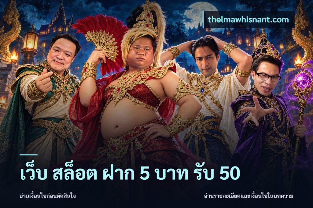 เว็บ สล็อต ฝาก 5 บาท รับ 50
