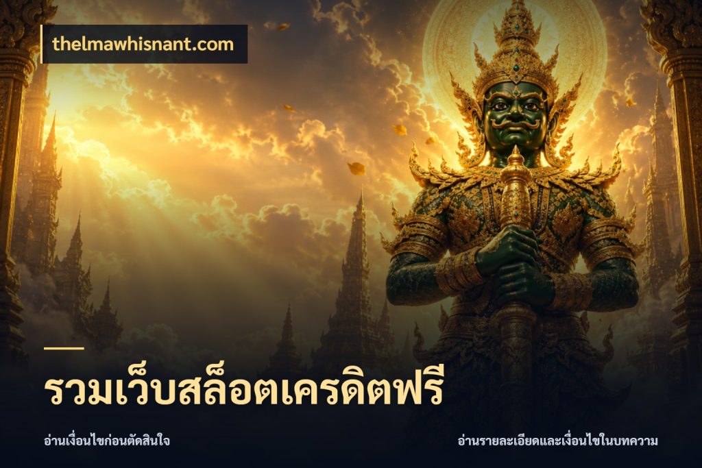 รวมเว็บสล็อตเครดิตฟรี เลือกสไตล์ความสนุกจากรูปแบบเครดิต สไตล์ thelmawhisnant.com