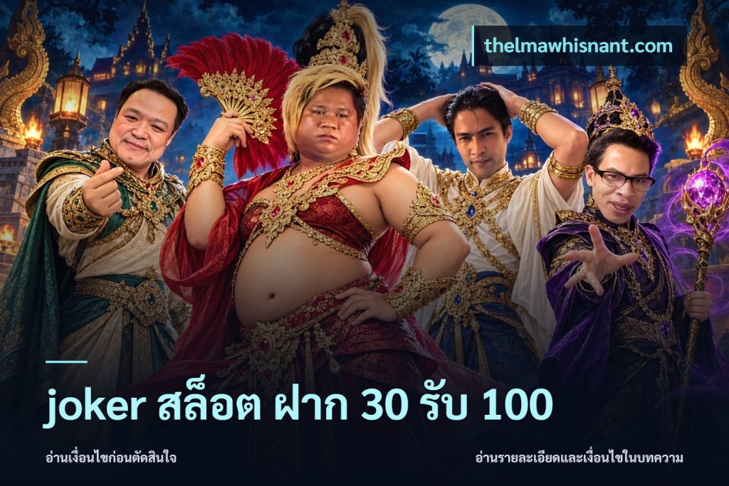 joker สล็อต ฝาก 30 รับ 100