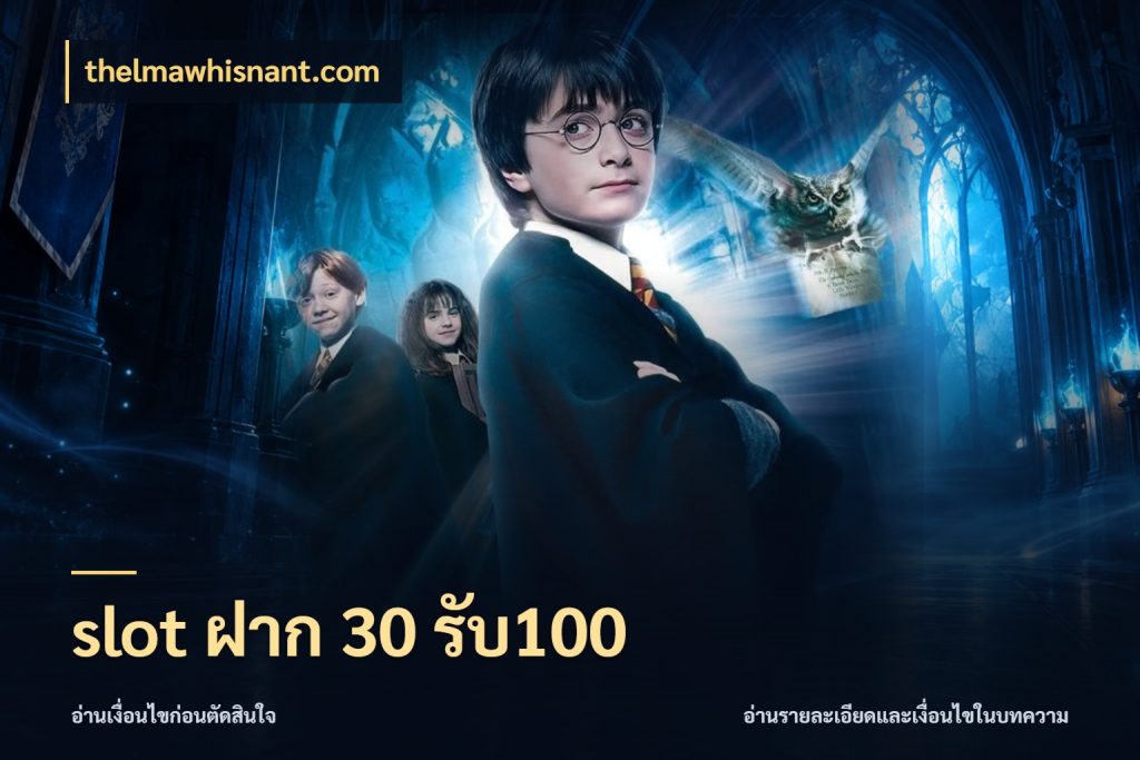 slot ฝาก 30 รับ100 สีสันของโปรฝากและยอดรับ ในมุม thelmawhisnant.com