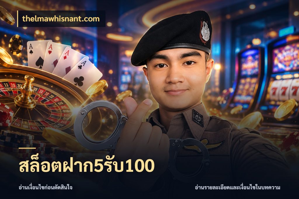 สล็อตฝาก5รับ100 thelmawhisnant.com เครดิตกับรูปแบบโปรที่ตรงใจ