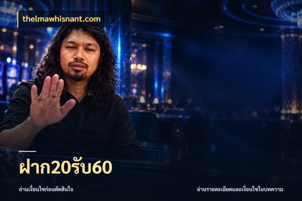 ฝาก20รับ60 โปรยอดรับที่สายเกมสนใจ สไตล์ thelmawhisnant.com