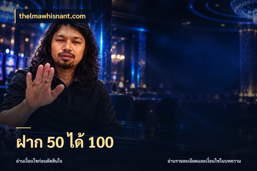 ฝาก 50 ได้ 100 สายโบนัสเลือกจังหวะสนุกได้อย่างไร ในมุม thelmawhisnant.com