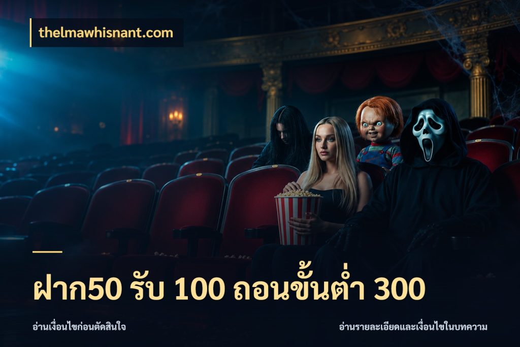 ฝาก50 รับ 100 ถอนขั้นต่ํา 300 thelmawhisnant.com โปรยอดรับที่สายเกมสนใจ