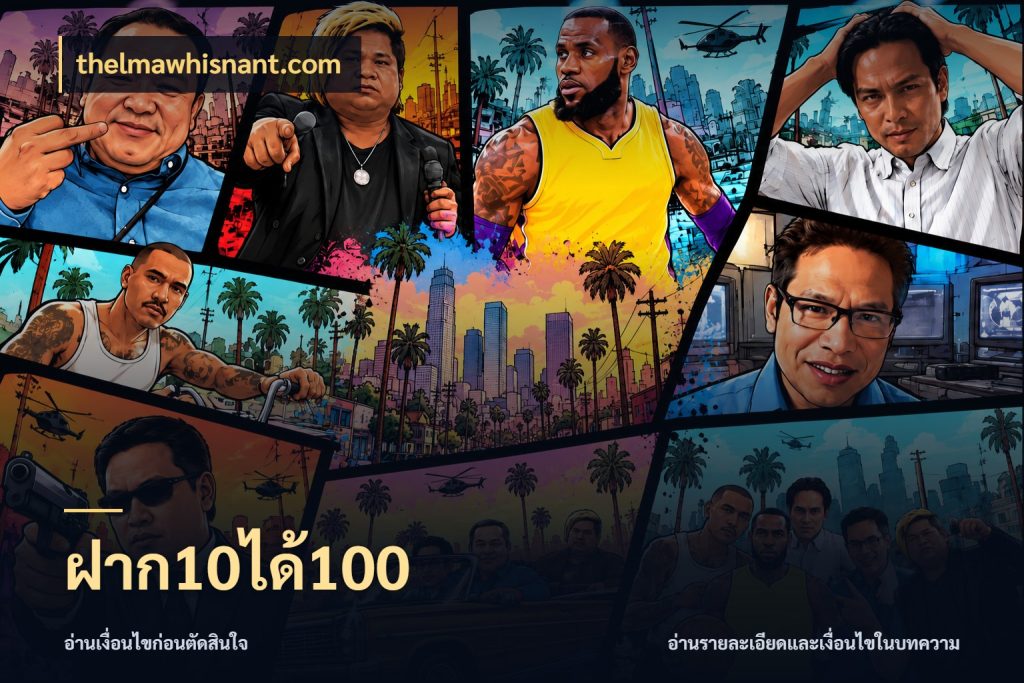 ฝาก10ได้100 จับคู่โบนัสกับสไตล์เกมที่ชอบ กับ thelmawhisnant.com
