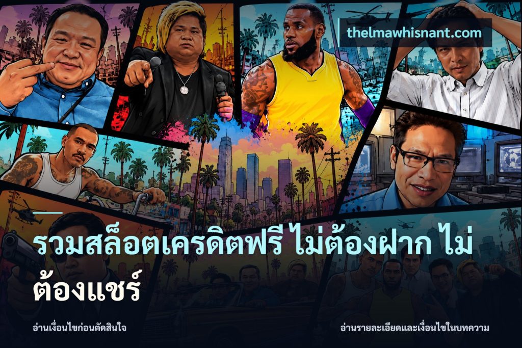 รวมสล็อตเครดิตฟรี ไม่ต้องฝาก ไม่ต้องแชร์