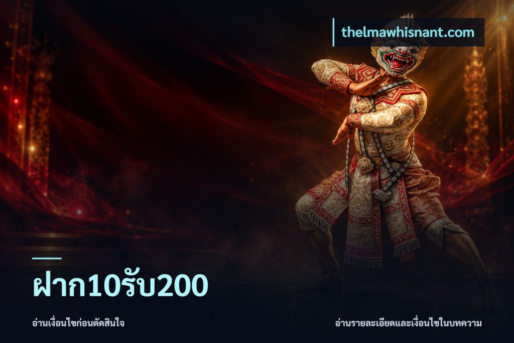 ฝาก10รับ200