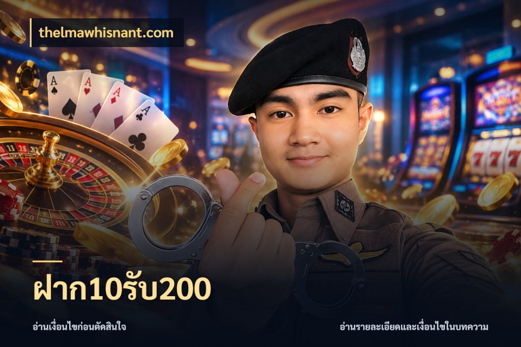 ฝาก10รับ200 thelmawhisnant.com รูปแบบโบนัสกับสิทธิ์ของสายเกม