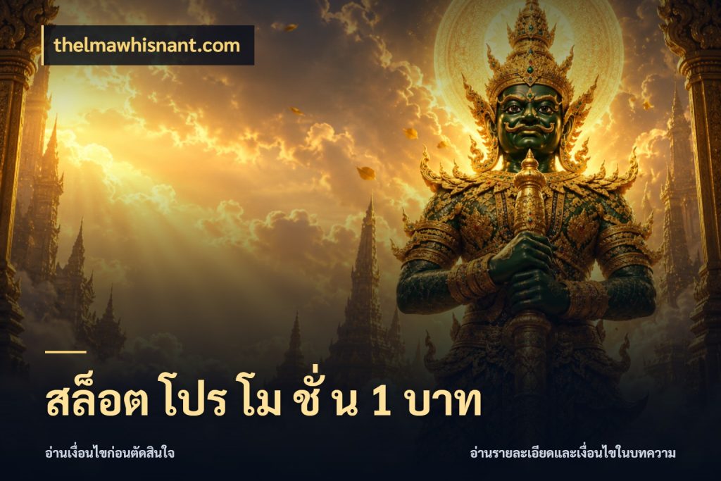 สล็อต โปร โม ชั่ น 1 บาท จำนวนเริ่มต้นกับสไตล์เกมที่ชอบ ในมุม thelmawhisnant.com