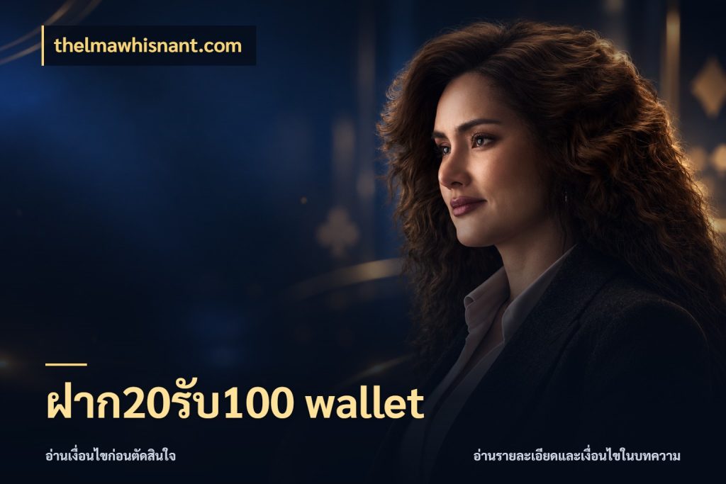 ฝาก20รับ100 wallet โปรยอดรับที่สายเกมสนใจ ในมุม thelmawhisnant.com