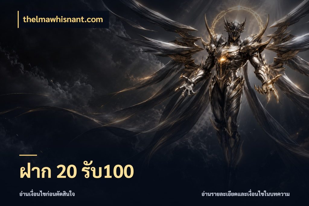 ฝาก 20 รับ100 สนุกกับตัวเลือกโปรในสไตล์ของคุณ กับ thelmawhisnant.com