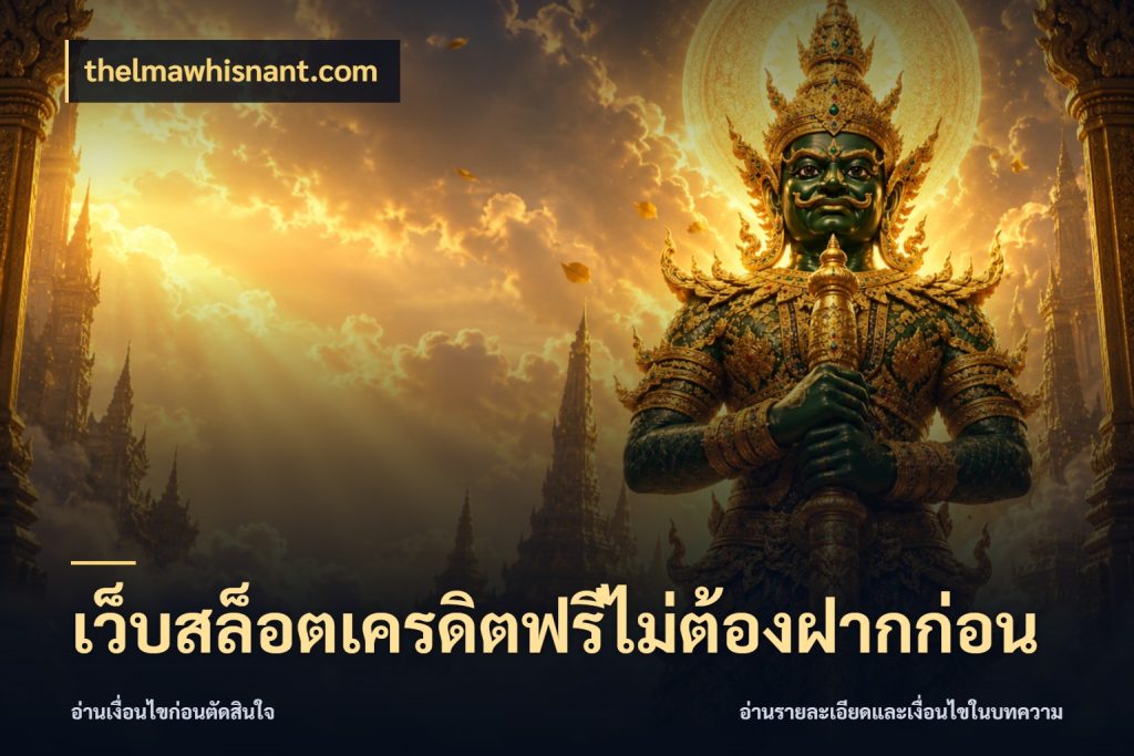 เว็บสล็อตเครดิตฟรีไม่ต้องฝากก่อน เครดิตฟรีกับจังหวะลุ้นที่คุณเลือก กับ thelmawhisnant.com