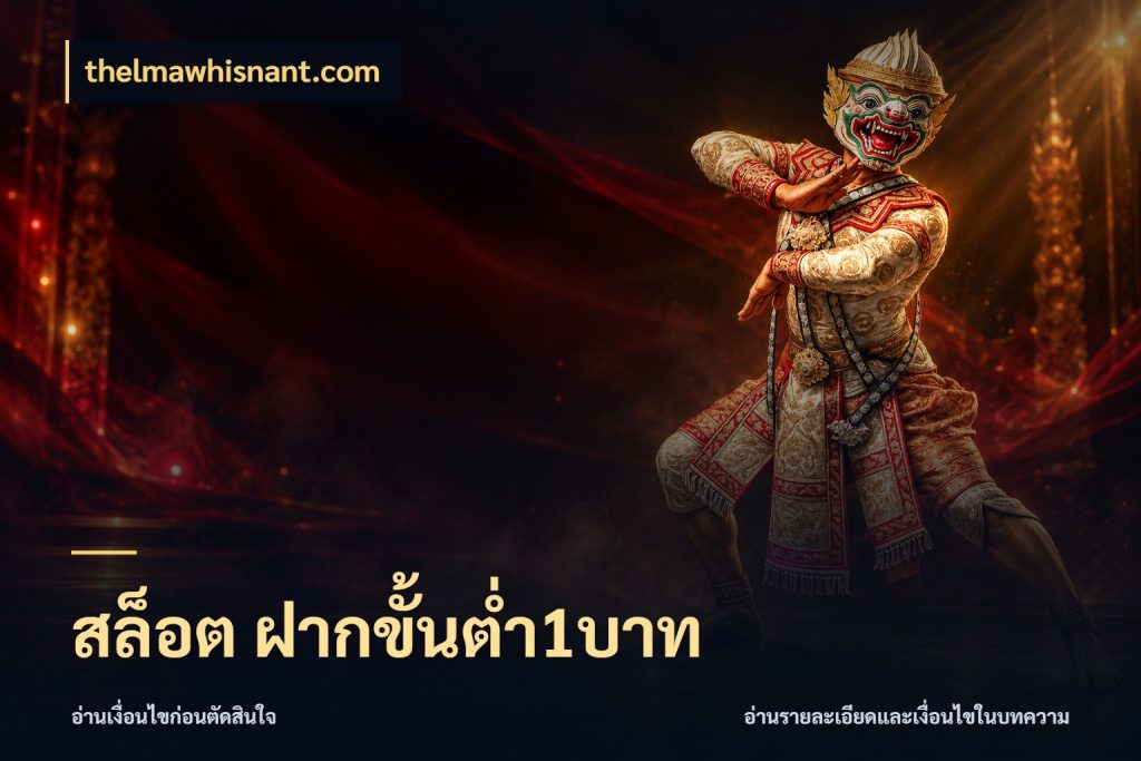 สล็อต ฝากขั้นต่ำ1บาท มุมสนุกของคนที่กำหนดขอบเขตตัวเอง ในมุม thelmawhisnant.com
