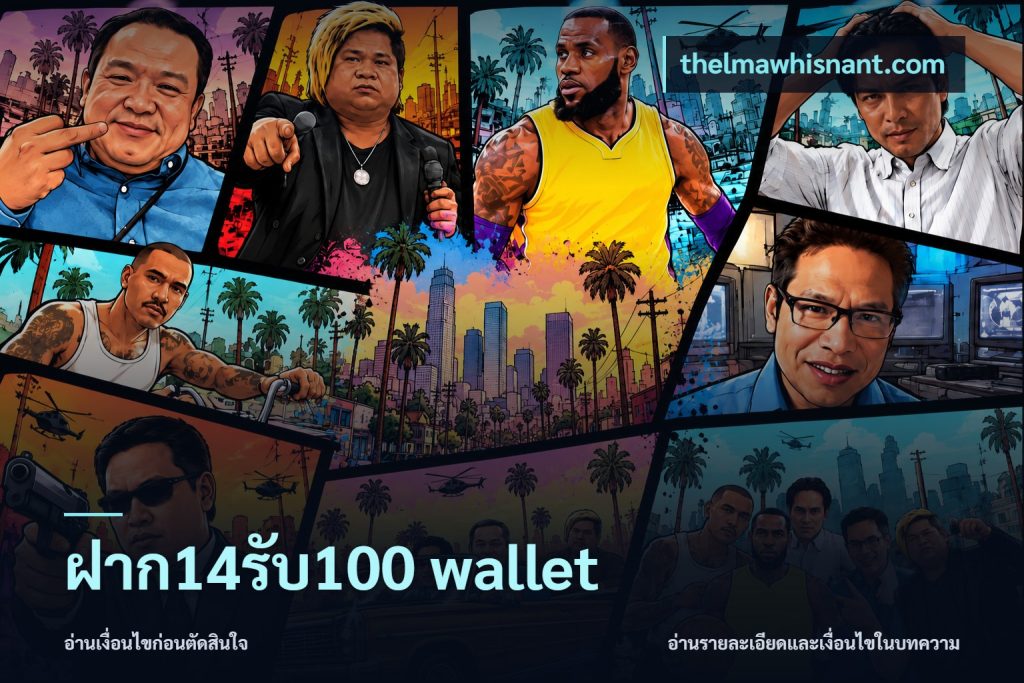 ฝาก14รับ100 wallet