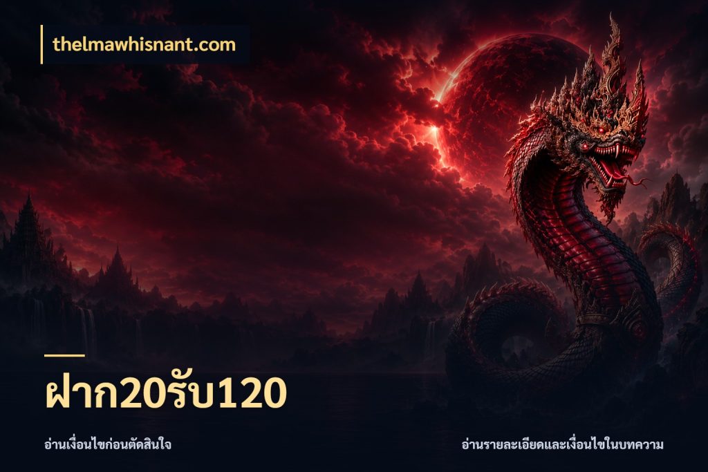 ฝาก20รับ120 จับประเด็นยอดรับก่อนเลือกความสนุก กับ thelmawhisnant.com