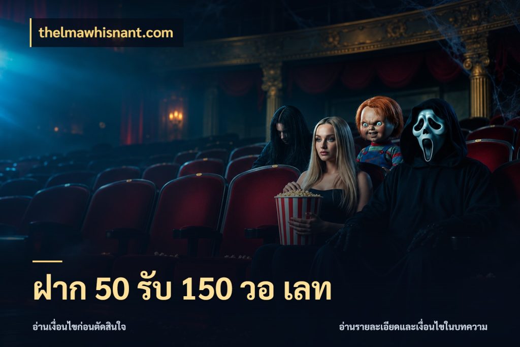 ฝาก 50 รับ 150 วอ เลท จับคู่โบนัสกับสไตล์เกมที่ชอบ กับ thelmawhisnant.com