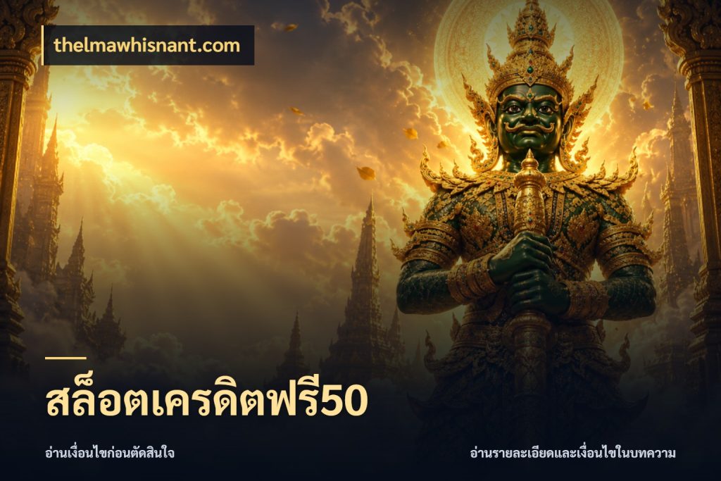 สล็อตเครดิตฟรี50 ชนิดเครดิตกับสิทธิ์ที่คุณอยากรู้ ในมุม thelmawhisnant.com